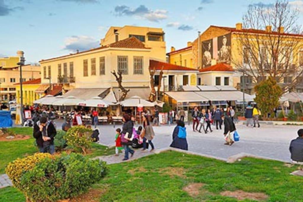 4 Family And Friends - Acropolis View Apartment Atena Exterior foto